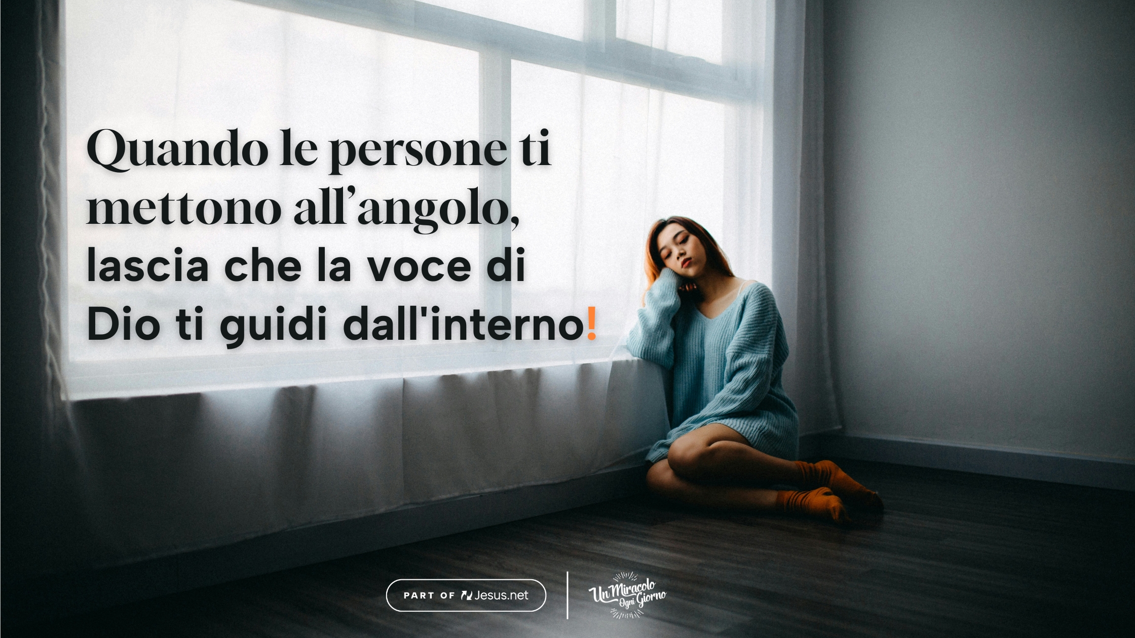 La voce di Dio ti guida dall'interno