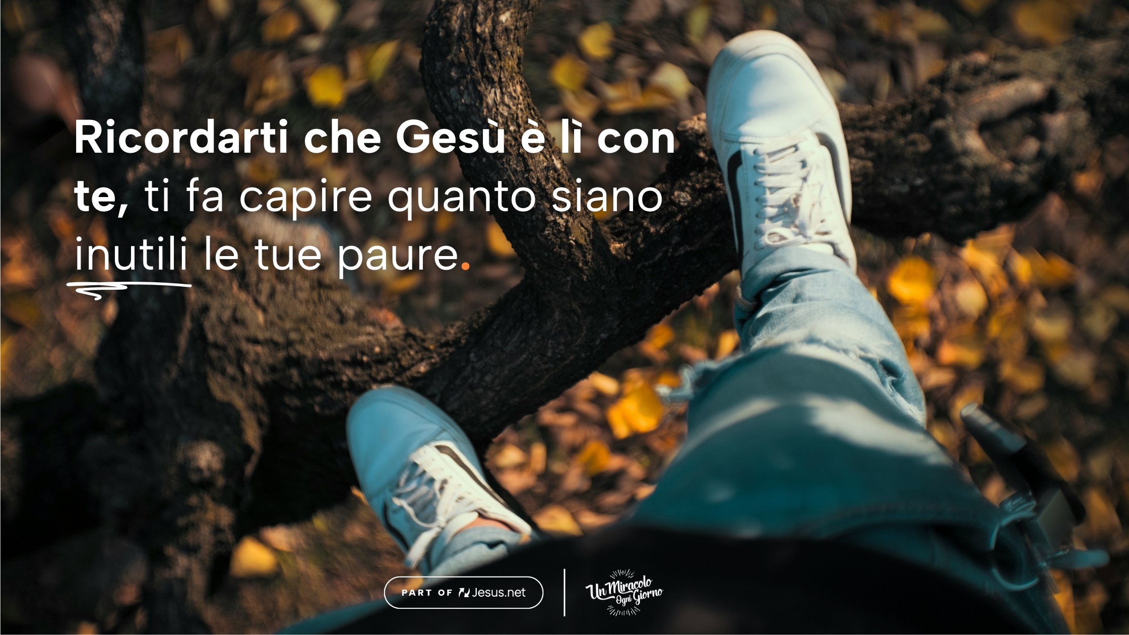 Lui è lì