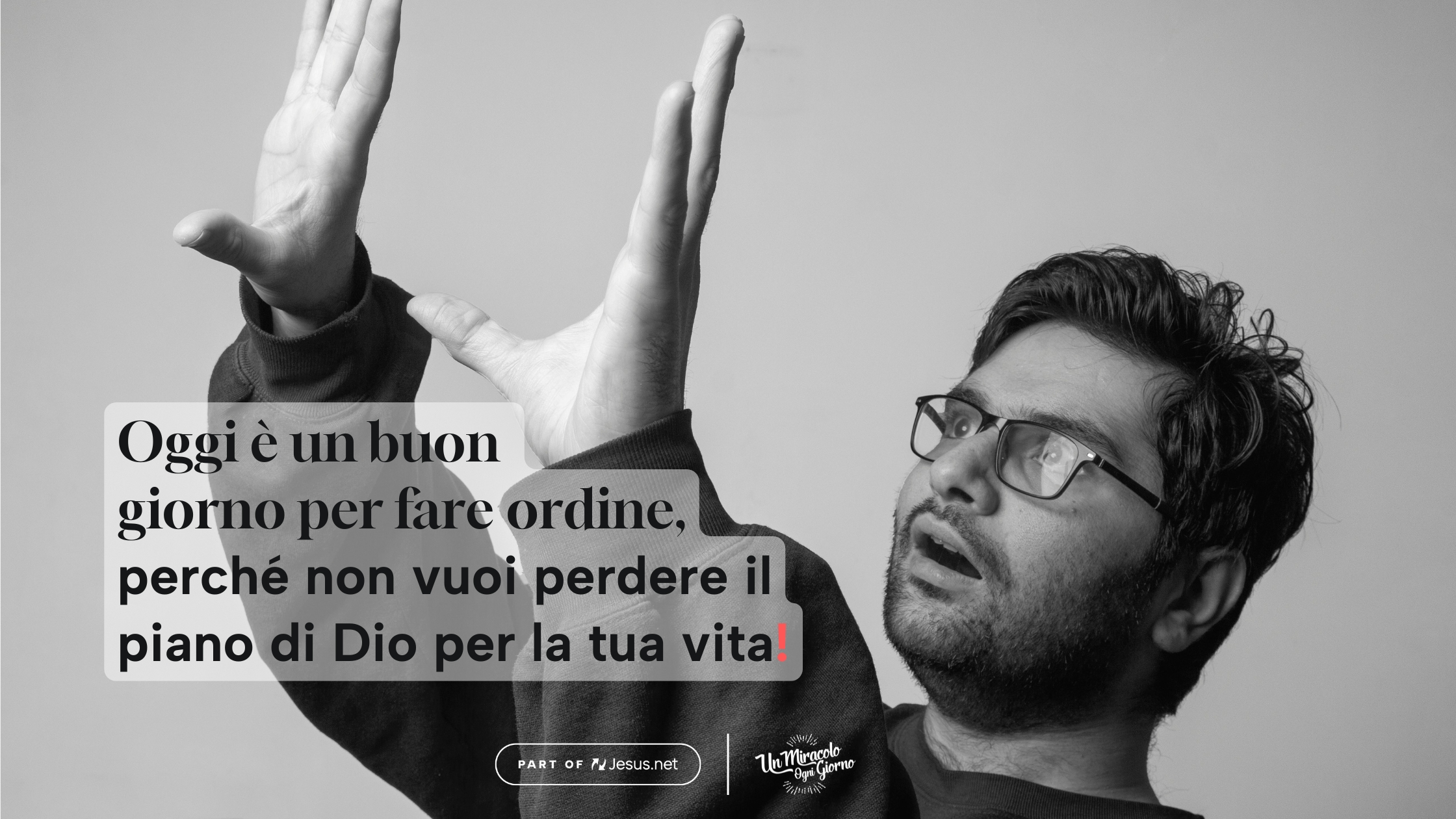 Non perdere il piano di Dio per la tua vita