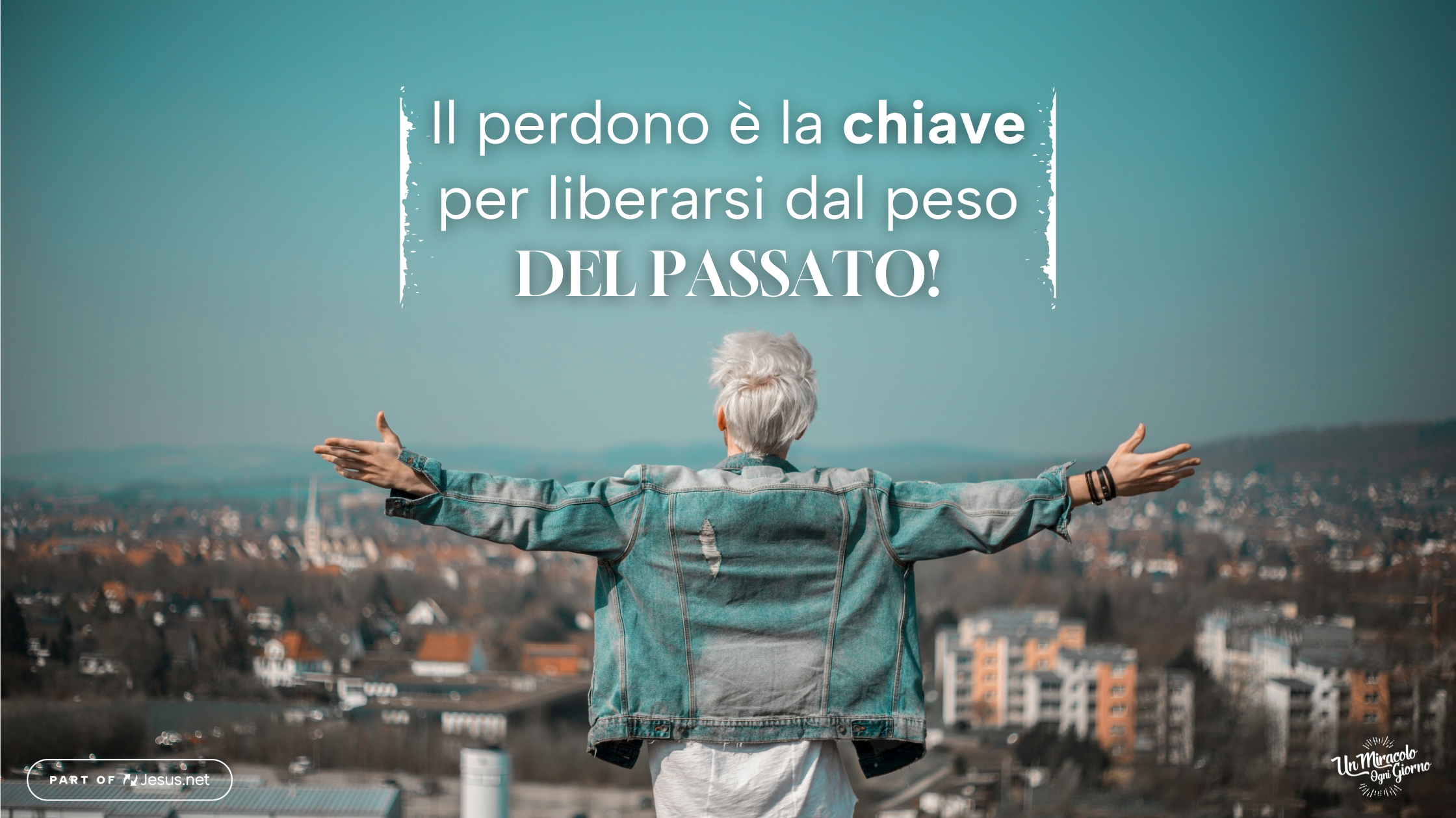 Il perdono è la chiave per liberarsi dal peso del passato