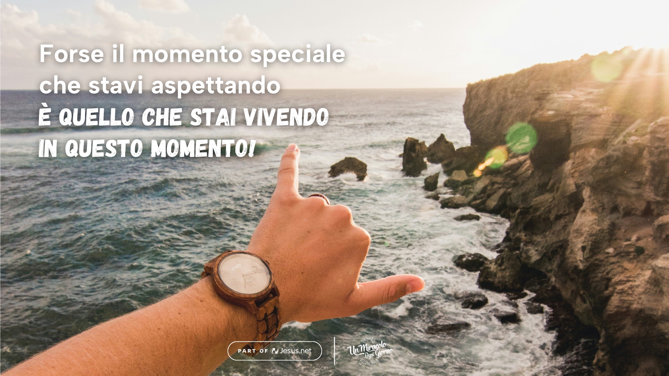 Questo momento importante ti aspetta ORA, Pietro!